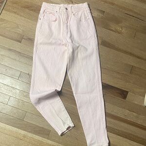 High-Rise Women's Light Pink Jeans size 10